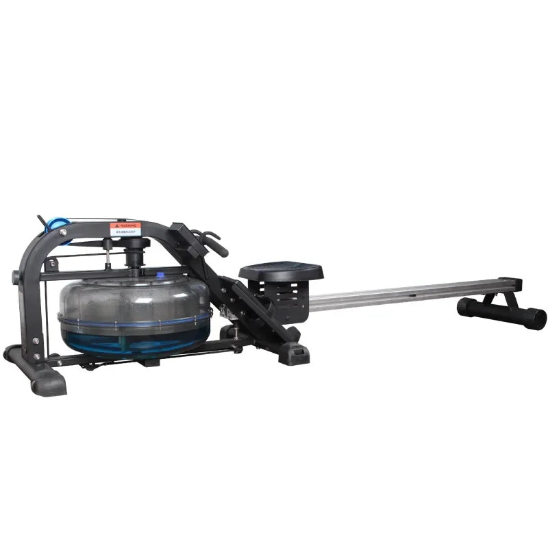 Commercial Gym Home Fitness Equipment Cardio Water Resistance Rower Water Rowing Machine With Digital Monitor